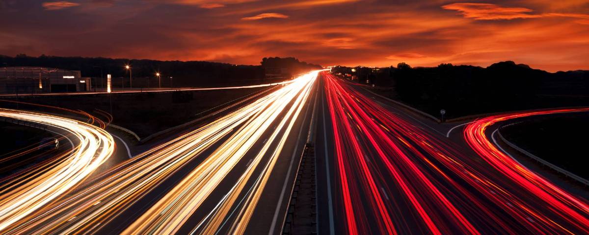 A7 motorway in Drôme Ardèche