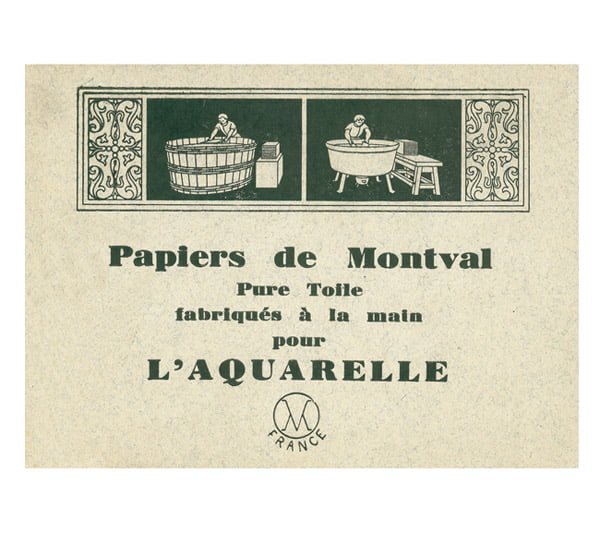 Papiers de Montval pour l'aquarelle