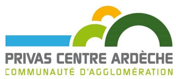 Logo Privas centre Ardèche, communauté d'agglomération