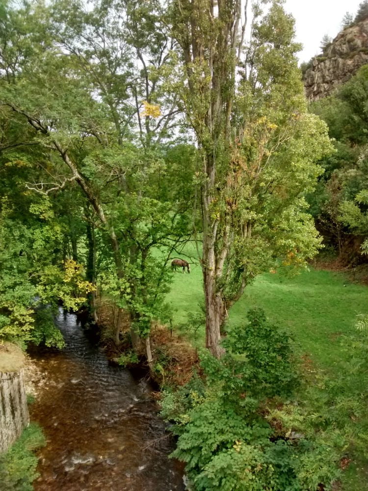 Au fil de la rivière Deûme, sur les traces de la voie ferrée entre Annonay et Firminy, la Via fluvia
