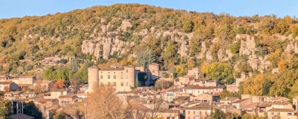 Village of Vogüé in the Ardèche (07200)