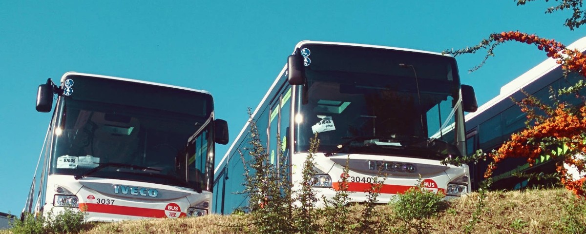 Bus à l'usine IVECO d'Annonay en Ardèche