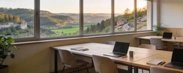 Coworking, tiers-lieu et télétravail en Ardèche
